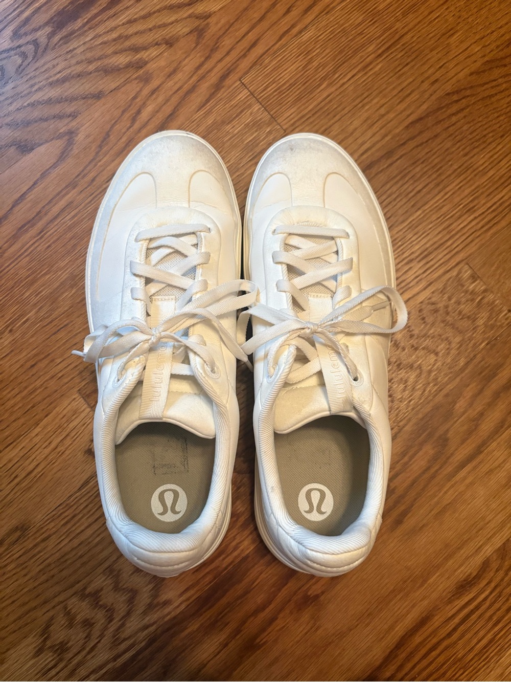 lululemon athletica White Athletic Shoes